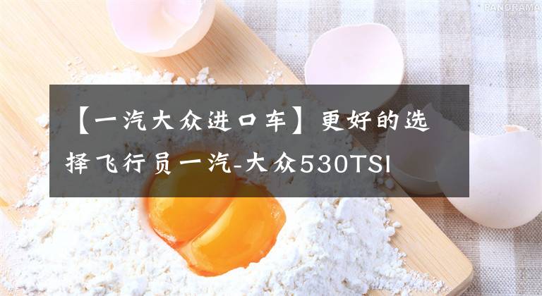 【一汽大众进口车】更好的选择飞行员一汽-大众530TSI文章配图