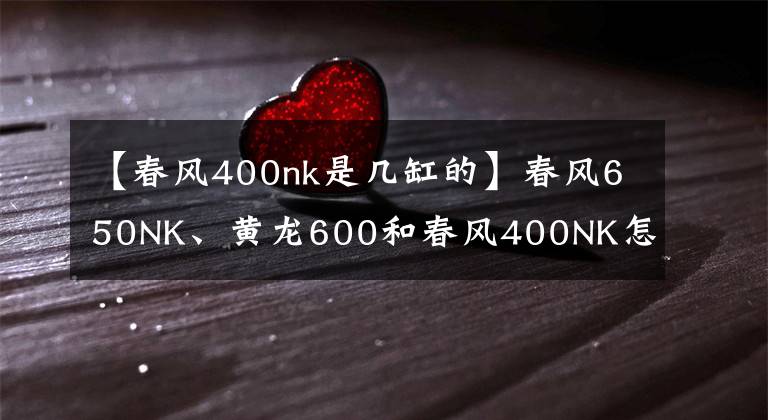 【春风400nk是几缸的】春风650NK、黄龙600和春风400NK怎么选？车友：选它最适合摩旅