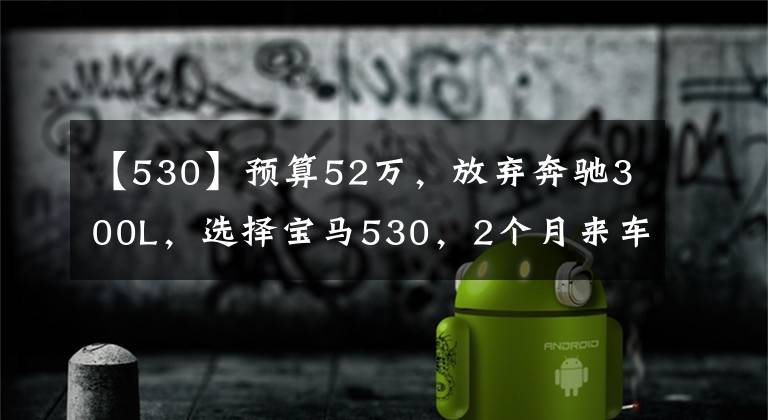 【530】预算52万，放弃奔驰300L，选择宝马530，2个月来车主有话要说文章配图