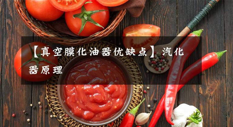 【真空膜化油器优缺点】汽化器原理文章配图