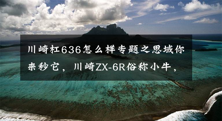 川崎杠636怎么样专题之思域你来秒它，川崎ZX-6R俗称小牛，百公里加速仅3.2秒