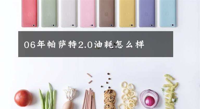 06年帕萨特2.0油耗怎么样文章配图