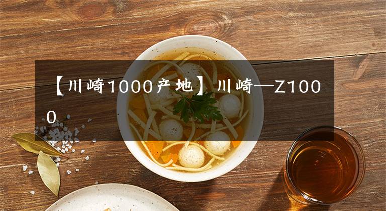 【川崎1000产地】川崎—Z1000