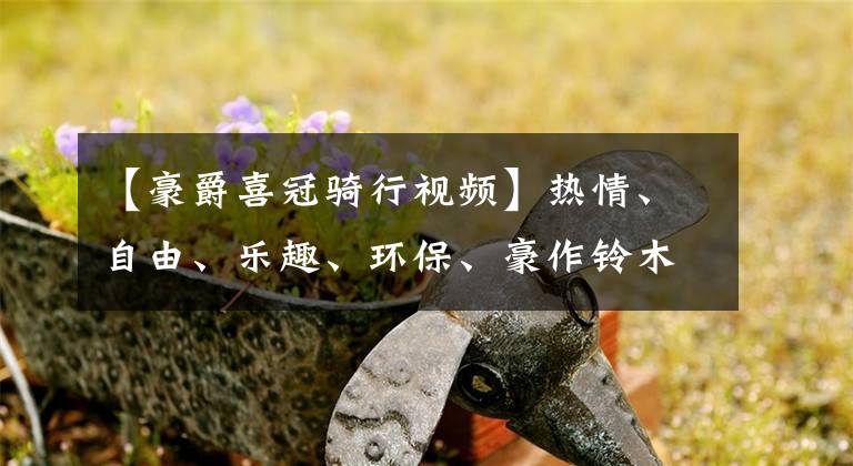【豪爵喜冠骑行视频】热情、自由、乐趣、环保、豪作铃木，手持39种重量型车型，展示了重庆某宝。文章配图