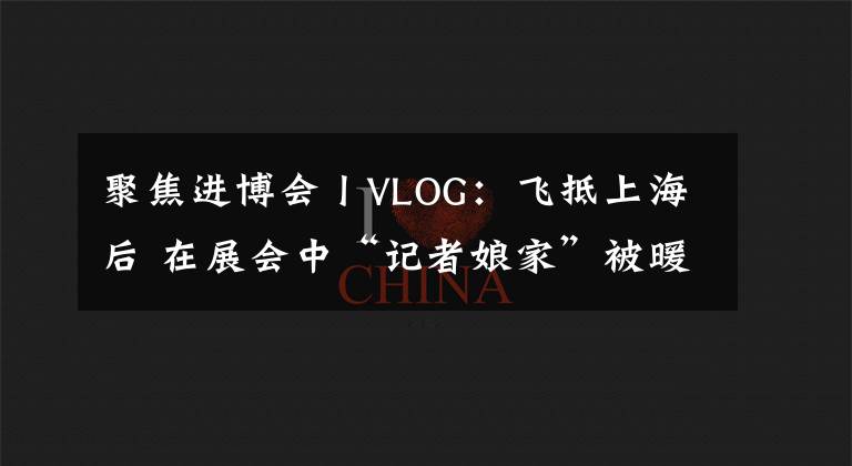聚焦进博会丨VLOG：飞抵上海后 在展会中“记者娘家”被暖到了……文章配图