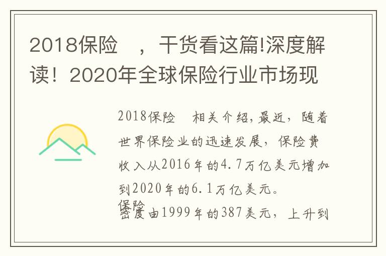 2018保险	，干货看这篇!深度解读！2020年全球保险行业市场现状与发展趋势分析，中国保险业与世界差距甚远