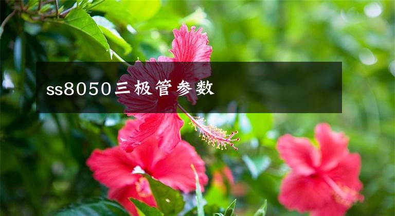 ss8050三极管参数