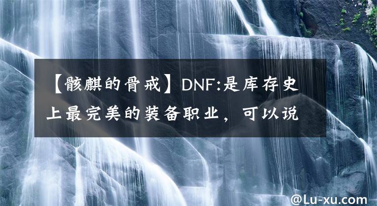 【骸麒的骨戒】DNF:是库存史上最完美的装备职业，可以说是千作之和。太完美了。