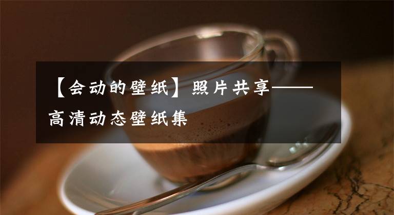 【会动的壁纸】照片共享——高清动态壁纸集文章配图