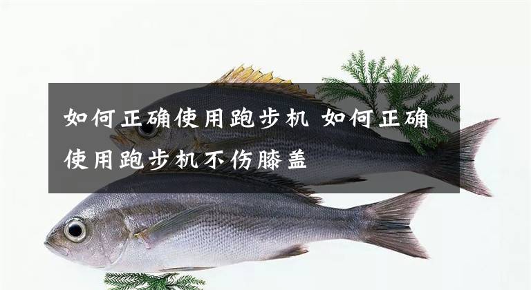 如何正确使用跑步机 如何正确使用跑步机不伤膝盖文章配图