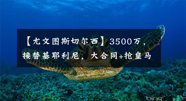 【尤文图斯切尔西】3500万，接替基耶利尼，大合同+抢皇马，尤文下血本，可立即转会