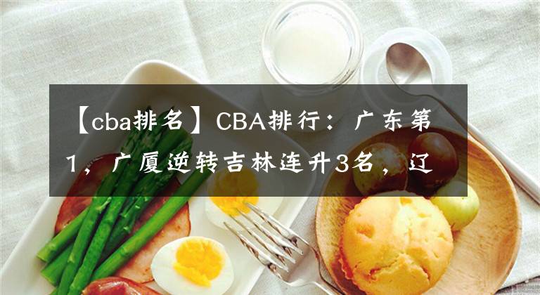 【cba排名】CBA排行：广东第1，广厦逆转吉林连升3名，辽宁排名第四