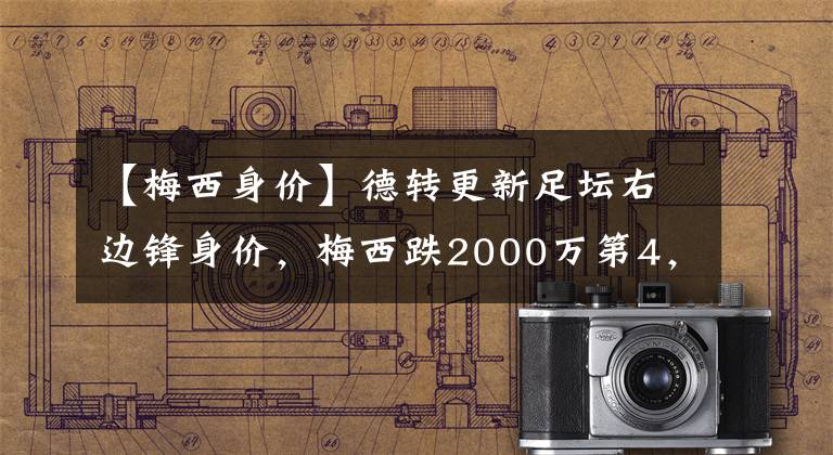 【梅西身价】德转更新足坛右边锋身价，梅西跌2000万第4，曼联妖星成唯一01后