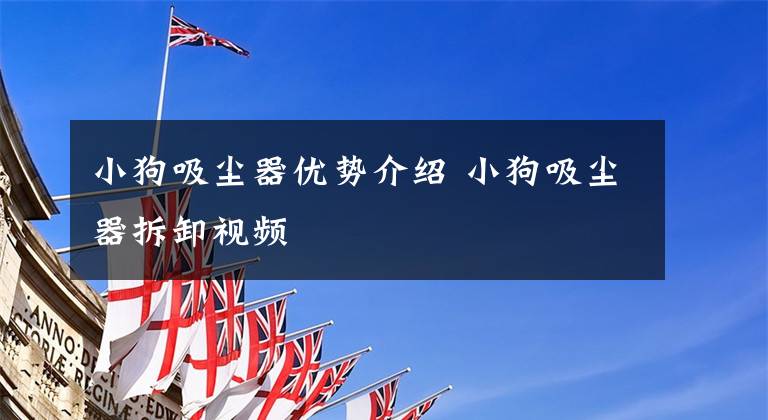 小狗吸尘器优势介绍 小狗吸尘器拆卸视频文章配图