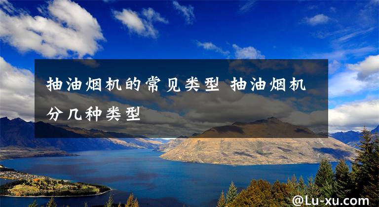 抽油烟机的常见类型 抽油烟机分几种类型文章配图
