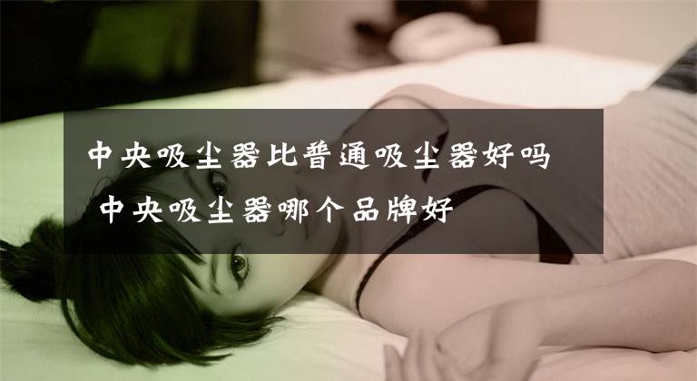 中央吸尘器比普通吸尘器好吗 中央吸尘器哪个品牌好文章配图