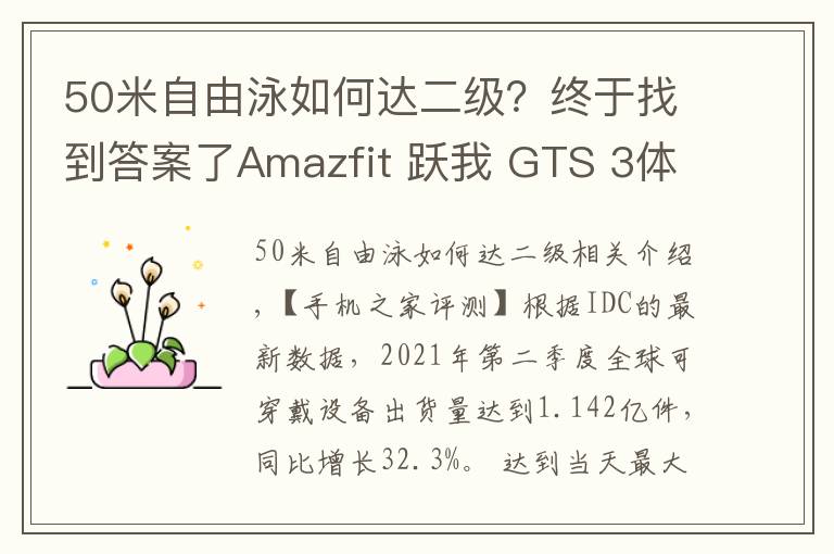 50米自由泳如何达二级？终于找到答案了Amazfit 跃我 GTS 3体验：自研Zepp OS比你更懂你