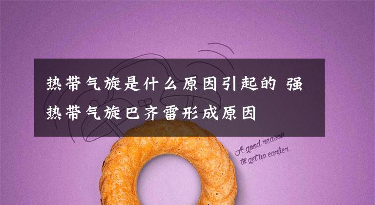 热带气旋是什么原因引起的 强热带气旋巴齐雷形成原因文章配图