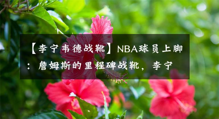 【李宁韦德战靴】NBA球员上脚：詹姆斯的里程碑战靴，李宁和安踏的球鞋都有！