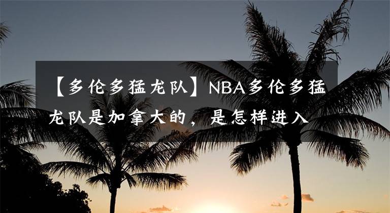 【多伦多猛龙队】NBA多伦多猛龙队是加拿大的，是怎样进入到美国NBA职业篮球的呢？