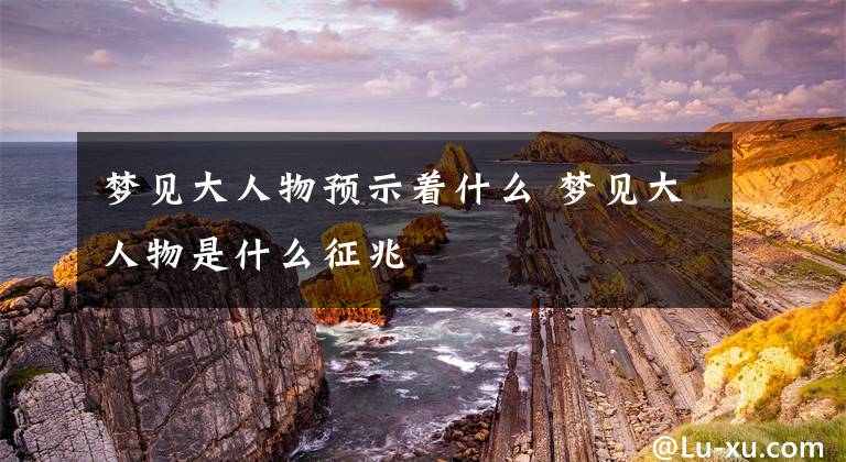 梦见大人物预示着什么 梦见大人物是什么征兆文章配图