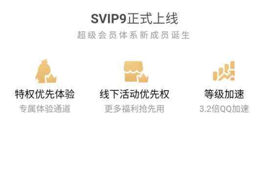  腾讯QQ SVIP9超级会员正式上线：十大特权 福利超多