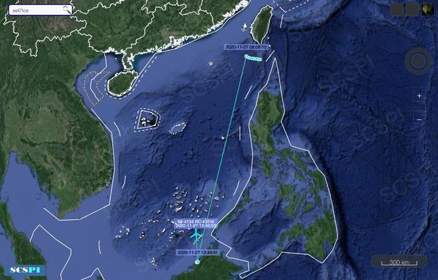 美侦察机前往南海、东海侦察 最近距离浙江海岸约39海里