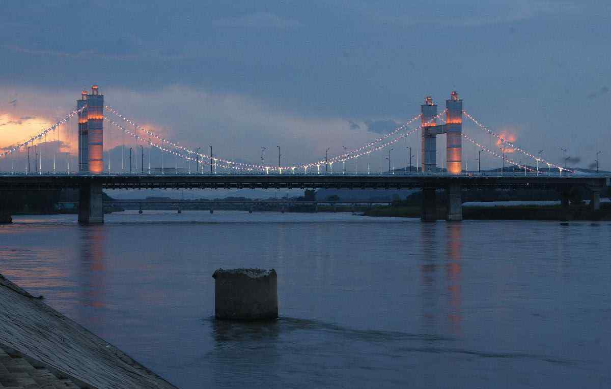 牡丹江跨江大桥图片