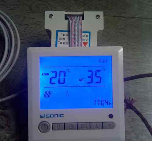 地暖温控器 家里地暖温控器坏了自己可以换吗
