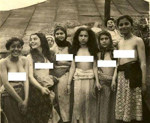 二战被德国迫害的吉普赛女人: 扒光取乐再送集中营