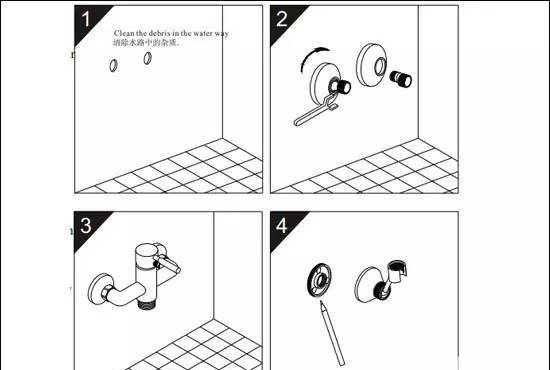 水龙头如何安装？五个步骤一分钟搞定