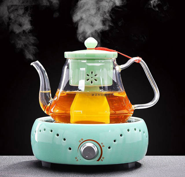 传统电茶炉已经退出市场，现在流行这种新型煮茶器，图4第一次见