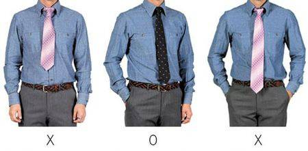 服装百科| 领带长度多少最合适 领带长度和宽度如何决定？