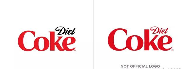 可口可乐旗下的 Diet Coke（健怡）改品牌标识和包装了