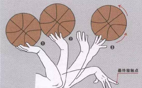 篮球基本功训练: 正确投篮姿势手型教学