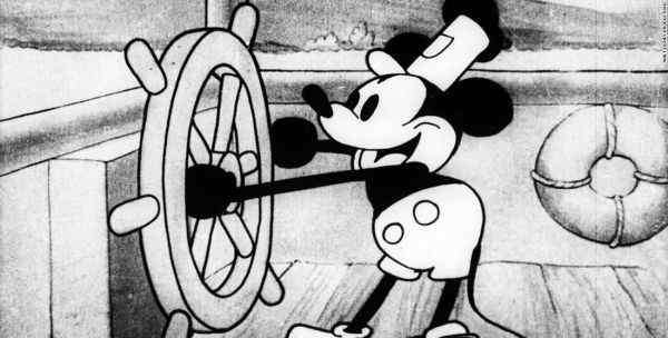 米奇和米妮 西媒称迪士尼庆祝米老鼠90岁生日：一个偶然诞生的偶像