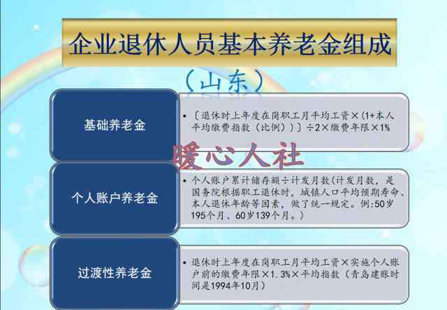 过渡性养老金计算方法 基础养老金、个人账户养老金、过渡性养老金、职业年金的计算方法