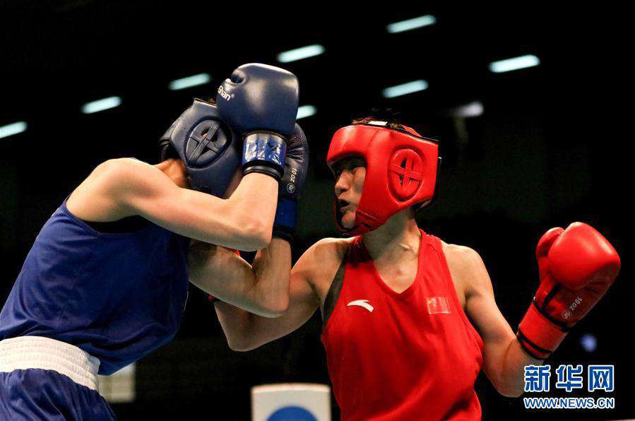  奥运会拳击资格赛女子54-57公斤级：中国选手尹军花落败
