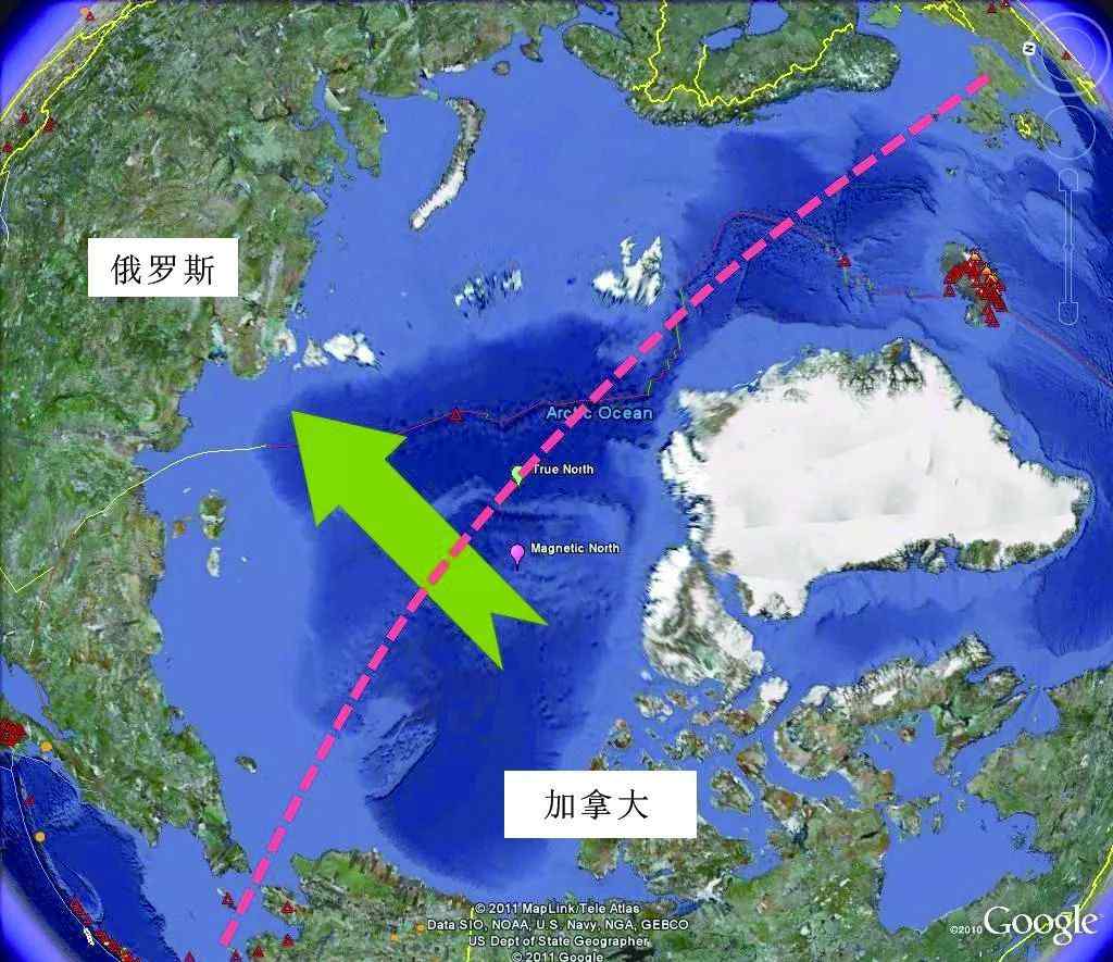 地磁北极 【你知道吗】地磁北极偏移加速