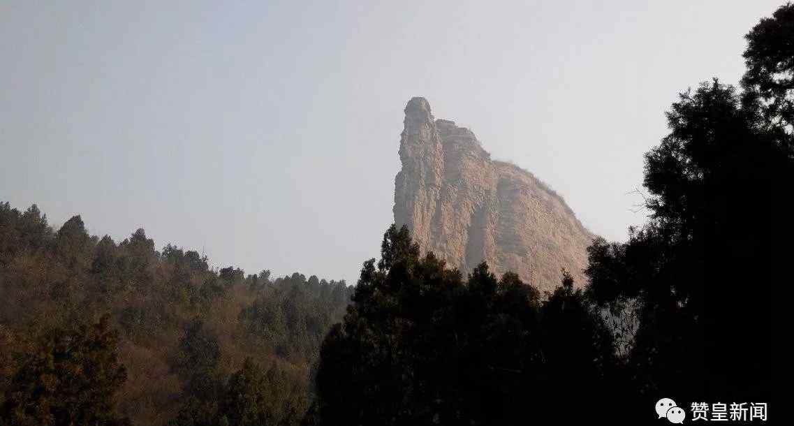 石柱山 赞皇石柱山的传说——石柱山和通天滕