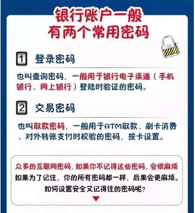 建行密码 建行提醒：密码千万别这么设！