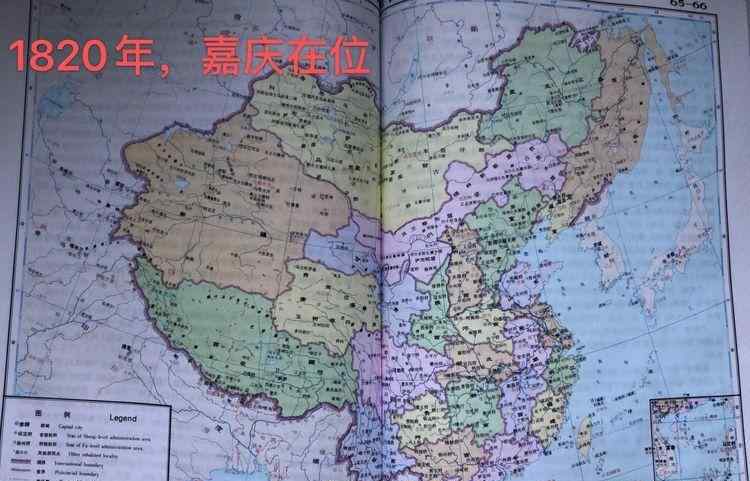 1908年 1908年的清朝疆域图，看了让人唏嘘不已，比全盛时期小了那么多！