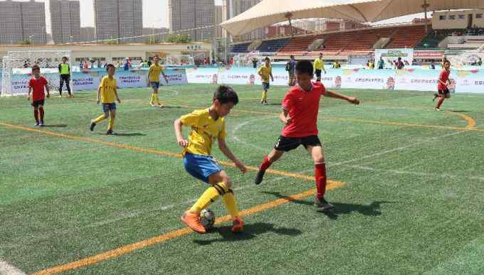 魏克兴 2018小学生世界杯落户北京亦庄 国安青训主任魏克兴出席开幕式