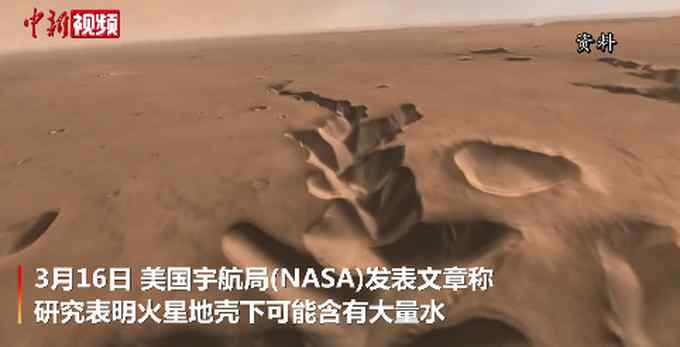 NASA称火星地壳下可能含有大量水！网友好奇：可以种菜吗？