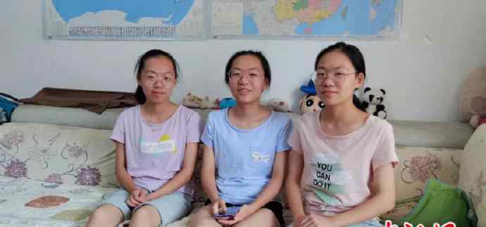 三胞胎姐妹高考均过610分 三姐妹说了什么