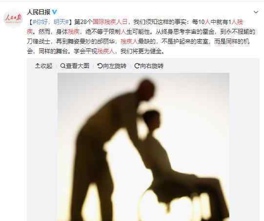 国际残疾人日是什么日子?有什么含义吗?