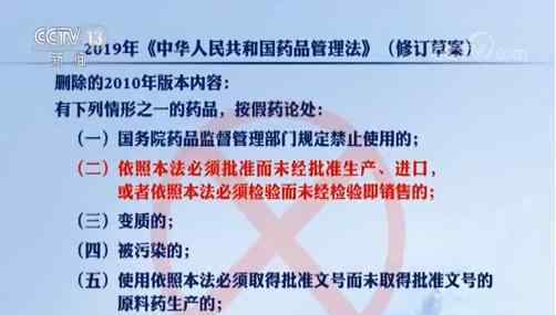 新版药品管理法 修改后的差别回应《我不是药神》反应问题