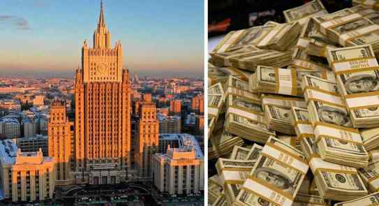 俄外交总部超100万美元现金失窃