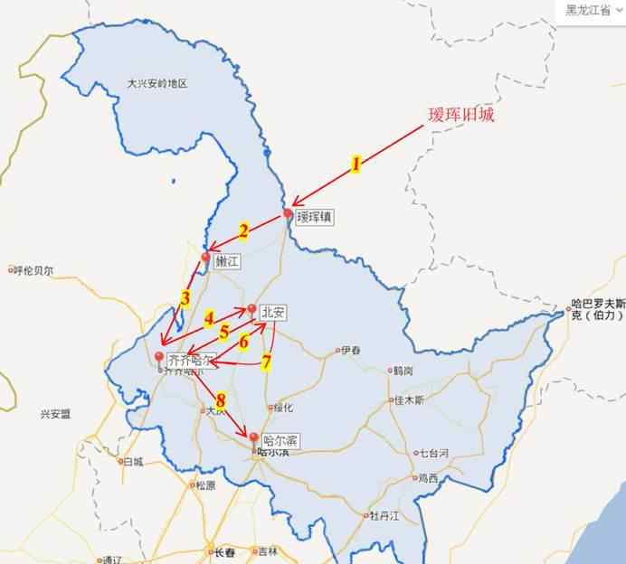 黑龙江的省会是哪个城市 黑龙江省会的变迁史！