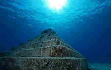 水下金字塔 海底金字塔古文明遗迹